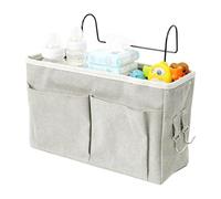 Organisateur de chevet, poche réglable pour lit, pochette peu encombrante, matériau portable, fonction facile à utiliser, outil de rangement, accessoire d'organisation pour chambre d'enfant 4,13 x 11,