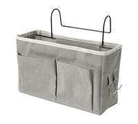 Organisateur de chevet suspendu, Poches De Lit Rangement De Chevet, Vide Poche Lit Rangement, Poche de Lits Panier a Suspendre Pochette, Ajustable Économiseur D'espace Portable