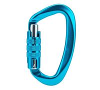 Organisateur de clés à clip - Clips de doubles petits | Équipement de protection avec boucle de sécurité | Porte-clés Caribinier boucle en forme de D Clips à pression Verrouillage