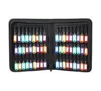 Organisateur De Clés | Étui Portable Imperméable | Sac De Rangement À Fermeture Éclair Pour Anneaux De Clés - Pour Gestion Organisation Banquier Gestionnaire De Propriété Location De Voiture Bureau À