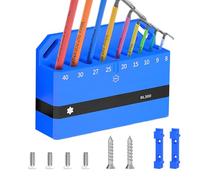 Organisateur De Clés Magnétique | Porte-Outils D'affichage - Support Mural Pour Clés | Pour Le Vélo, L'Hexagonal, L'Outil De Réparation, Le Garage, L'Atelier Et Le Mur