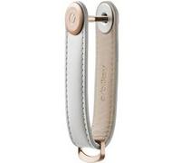 Organisateur de clés Orbitkey 2.0 Cuir Pierre Surpiqûres grises Gris