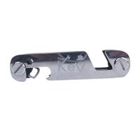 Organisateur de clés - Porte-clés minimaliste - Décapsuleur 2 en 1 - Organiseur de clés - Taille de poche - Multifonctionnel - Pour personnes âgées, adultes, jeunes, Argenté, Refer to description