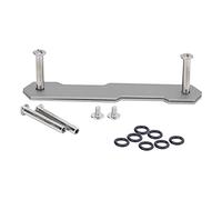 Organisateur de clés, Rangement extérieur, ouvre-Clip Multifonction, Serrure en Alliage d'aluminium, Porte-clés Intelligent pour Barre de clés (Gris)