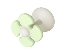 Organisateur de clips de câble mignon - Support de cordon de fleurs de dessin animé pour l'organisation, outil en silicone 4 en 1, kit de gestion des fils avec base adhésive, outil de rangement de