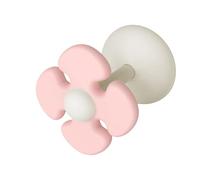 Organisateur de clips de câble mignon - Support de cordon de fleurs de dessin animé pour l'organisation, outil en silicone 4 en 1, kit de gestion des fils avec base adhésive, outil de rangement de