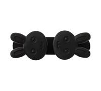 Organisateur de codes de lapin mignon - Organisateur de cordon | multifonction pour salle de bain avec support de prise adhésive | Idéal pour organiser les cordons domestiques, design créati