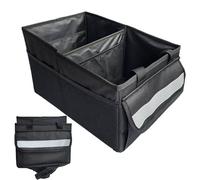 Organisateur de coffre de voiture, organisateur de coffre de voiture - Organisation pour robuste étanche pliable étanche à la poussière,Accessoires automobiles multi-compartiments