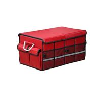 Organisateur de Coffre de Voiture pour Chevrolet Aveo | Cavalier | Corvette | Onix, Boîte de Rangement Pliable Voiture et Outil Organizer,B 66L-F Red