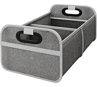 Organisateur de Coffre de Voiture pour Jeep Wrangler JL 4XE 2021 2022 2023 2024, Pliable Antidérapant Organisez Courses de Produits Auto Accessoires,Grey