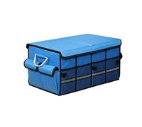 Organisateur de Coffre de Voiture pour Land Rover Discovery 1 2 3 4 5 / Discovery Sport 1 2, Boîte de Rangement Pliable Voiture et Outil Organizer,B 66L-C Blue