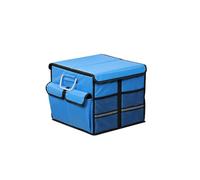 Organisateur de Coffre de Voiture pour Land Rover Discovery 1 2 3 4 5 / Discovery Sport 1 2, Boîte de Rangement Pliable Voiture et Outil Organizer,A 36L-C Blue