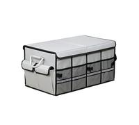 Organisateur de Coffre de Voiture pour Land Rover Discovery 1 2 3 4 5 / Discovery Sport 1 2, Boîte de Rangement Pliable Voiture et Outil Organizer,B 66L-B Grey