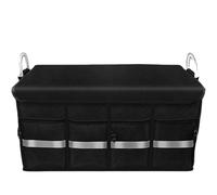 Organisateur de Coffre de Voiture pour Smart Fortwo 450 451 453 454, Boîte Rangement de Voiture Pliable Avec Compartiments Multiples Sac Rangement,B-Black