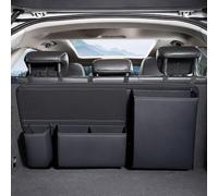 Organisateur De Coffre Voiture pour VW ID. Buzz 2025-2022, Multipurpose Pliables Sac Rangement Intérieur Accessoires Résistants Poubelle