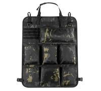 Organisateur de coffre voiture Sac de rangement pour dossier de siège de voiture, organiseur de rangement pour siège de voiture, sacs suspendus à motif camouflage tactique Rangement vertical pour cof
