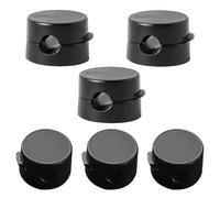 Organisateur De Cordon Magnétique - 6pcs Strong Adhesic Cord Geeper | Clips De Gestion Des Câbles Adhésifs | Clip De Porte-câble De Printemps Pour Le Bureau, Le Bureau, La Maison, L'électronique Et L'
