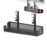 Organisateur De Cordon - Organisateur De Fil | Organistes De Câbles De Bureau | Pas D'organisateurs De Cordon De | Plateau De Gestion Des Fils | Gestion Du Câble En Maille Métallique | Capacité