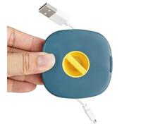 Organisateur de Cordon téléphonique, avec Support de téléphone, Support de Rangement 2 en 1, câble de Charge, Organisateur de Cordon électronique - pour écouteurs électroniques USB