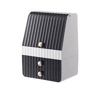 Organisateur de cosmétiques Elegant Waterproof Dustproof Makeup Storage Organizer Box, Large Cosmetics with Drawers, Skincare Cosmetic Display Cases for Countertop Bathroom Dresser Bedroom