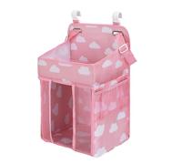 Organisateur De Couches Suspendu, Conception Multi-poches, 20,32x25,4x35,56 Cm, Rangement Étanche Pour Berceau, Empileur De Couches Multi-poches, Sangles Réglables, Pour Bouteilles, Vêtement