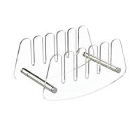 Organisateur de courrier vertical Trieur De Lettres Acrylique Multi-Fentes | Porte-courrier lettres Pour Factures Cartes Postales Bureau Appartement Salon Entrée Meuble Plan De Travail