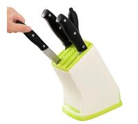 Organisateur de couteaux de cuisine, support de couteaux sur pied, étagère de cuisine, étagère de rangement pour couteaux, avec trou de drainage, pour outils de coupe
