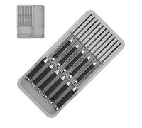 Organisateur De Couteaux De Tiroir - Boîte De Rangement De Cuisine Avec Plateau Diviseur Couverts | INSERT PORTO FORCHE COMPACT Pour Étui Pour Couverts, Configuration De Slot