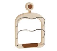 Organisateur de couvercle de casserole - Système de rangement professionnel avancé pour couvercle de poêle pour montage mural sans perforation, support mural pour planche à découper | Home Kitchen