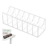 Organisateur De Cravates Et De Ceintures En Acrylique - Boîte De Rangement Transparente, Présentoir Multifonctionnel, Étui Décoratif Transparent | Cintre Pour Collier, Écharpe, Sac À Main, Pour Femmes