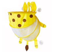 Organisateur de de bain Support de jouet de bain en maille pliable | Rangement de de bain, organisateur de de douche avec ventouse pour peigne, brosse à dents, pour