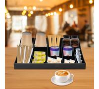 Organisateur de distributeurs de café, station de tasses et d'épices, organisateur de comptoir, étagères à épices