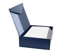 Organisateur de documents A4, étui de projet de projet portable avec diviseurs imperméables en papier A4 - boîte de stockage de fichiers A4, conception de couvercle intégré A4 File T
