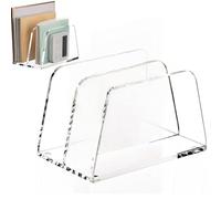 Organisateur de documents de bureau | Classeur de factures transparent, support vertical pour bureau, école, salle de classe, étude, documents bibliques, piano, partitions, adultes et étudiants