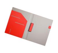 Organisateur de documents professionnel Dossier de conférence en cuir PU avec emplacements pour stylos et poches pour cartes de visite pour usage quotidien à l ' école Répertoire en cuir