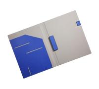 Organisateur de documents professionnel Dossier de conférence en cuir PU avec emplacements pour stylos et poches pour cartes de visite pour usage quotidien à l ' école Répertoire en cuir