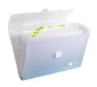 Organisateur de Dossiers à Soufflet,Dossier accordéon pour école | Accessoires d'Organisation Grand Format Classeur à Grande Capacité pour Maison Bureau École Voyage