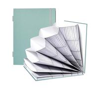 Organisateur de Dossiers, Classeur de Rangement en Éventail Accordéon pour Archives, Organisation des Papiers à la Maison, Pour Voyage Bureau Chambre Salon Maison École Hommes Femmes