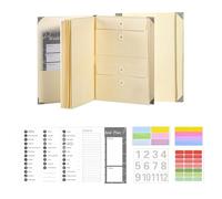 Organisateur De Dossiers Folio, Classeur De Dossiers Importants, Organisateur De Classeur Si Je Meurs, Organisation De Dossiers, Organisateur De Dossiers Importants (Khaki 1pc)