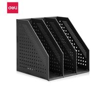 Organisateur de dossiers pliant Deli, rangement de bureau, gris foncé, 1 unité