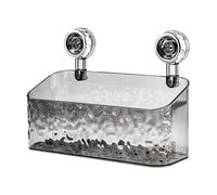 Organisateur de douche à aspiration : avec distributeur de douche, organisateur, durable et stable : la tasse d'aspiration organise l'eau, le lait, le nettoyant pour le visage, la crème pour