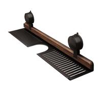 Organisateur de Douche avec Ventouses Puissantes - Étagère de Douche Lourd Rack de Rangement, Support pour Produits de Bain | Adhère aux Carrelages avec une Forte Puissance de Vide Parfait pour la