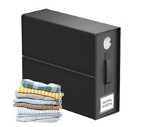 Organisateur de draps de lit, rangement de draps de lit - Bac de rangement pliable en lin avec fenêtre - Fournitures de chambre à coucher, dossier peu encombrant pour la literie sous le , placards