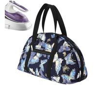 Organisateur De Fer Compact - Étui Multi-poches En Tissu Imperméable, Pochette Pour Outils De Pressage Portable, Mini Support De Fer Sécurisé, Rangement De Voyage Protecteur Pour Aiguilles Et Fils | C