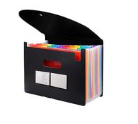 Organisateur De Fichiers AccordéOn Chemise extensible à 24 pochettes, format A4, porte-documents portable, classeur de bureau, accordéon Pour ChèQues, Cartes