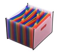 Organisateur De Fichiers AccordéOn Classeur extensible à 24 pochettes, organiseur de documents format A4, lettre, for la maison, le bureau et l'école Pour ChèQues, Cartes