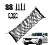 Organisateur de filet de coffre pour voiture - Support de rangement d'épicerie extensible vertical avec crochets,Filets de chargement automobile pour l'épicerie, les petits objets, économisez de l'esp