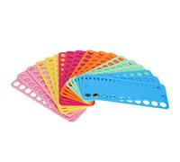 Organisateur de fils de croix de croix 20 trous couleurs Plastique Bobine Bobine Enroulement pour fabrication de broderies