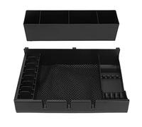 Organisateur de fournitures de rasage, boîte de rangement compartimentée antidérapante de grande capacité pour salle de bain, hôtel, salon de coiffure, plastique ABS