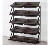 Organisateur de fruits et légumes, présentoir pour collations et produits, support de comptoir pour supermarchés et marchés